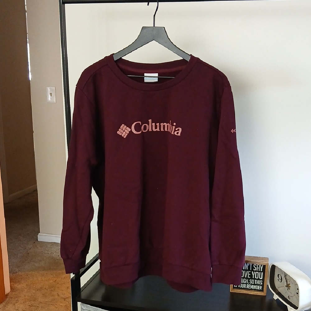 Columbia Maroon-ish Sweater